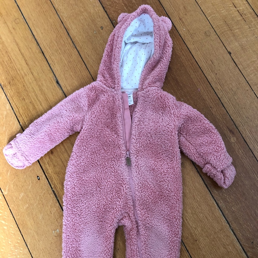 Fleece snowsuit
